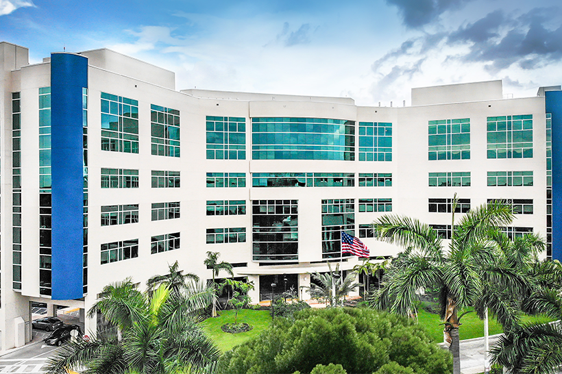 memorial hospital west exterior