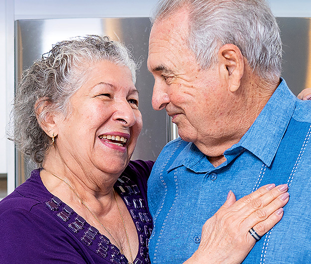 Reynold, who had a blocked caratoid artery with his wife, Corin