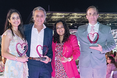 Drs. Marcelo Blaya, Aurelio Castrellon, Alejandra Ergle, Delia Guaqueta Segura, and Adriana Milillo Naraine